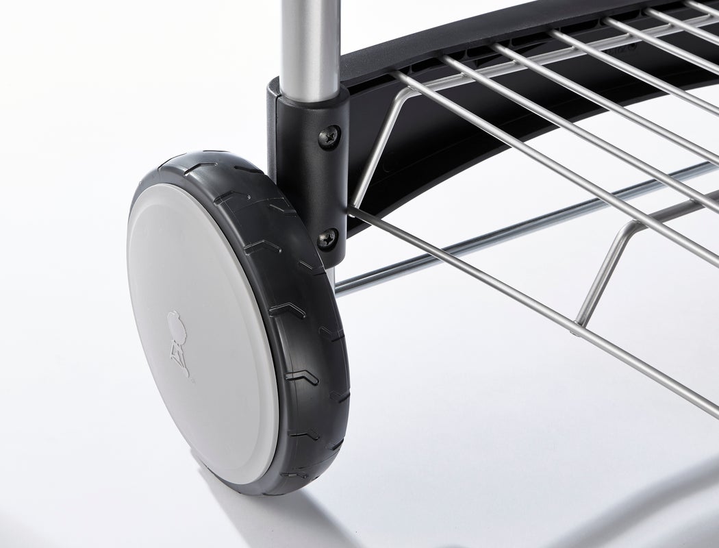 Weber Performer Deluxe wheel on a white background