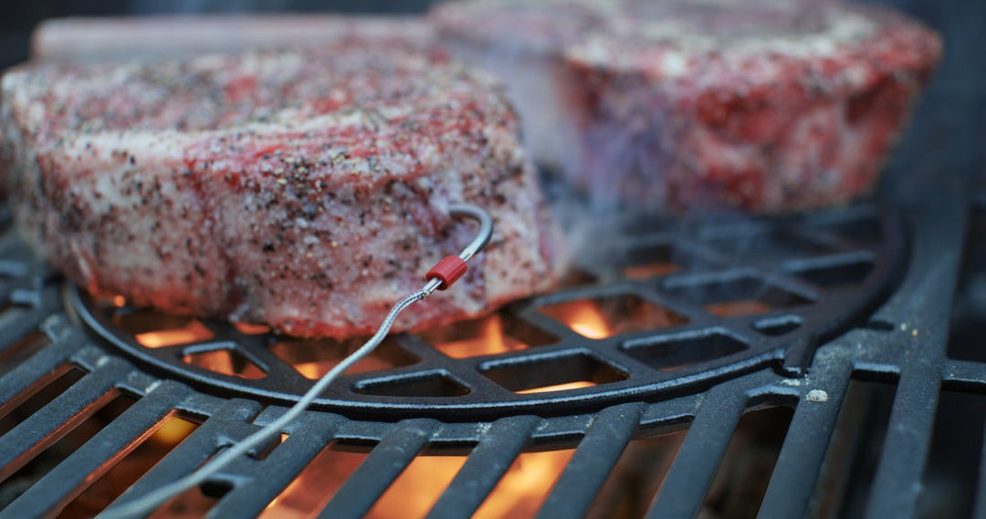 Searing on a Weber BBQ in Ireland