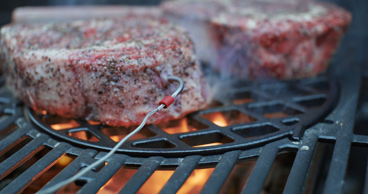 Searing on a Weber BBQ in Ireland