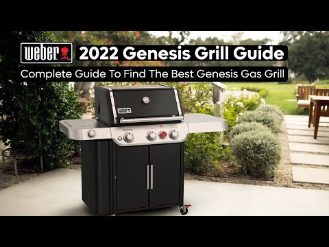 Video of the new Weber Genesis Gas BBQs