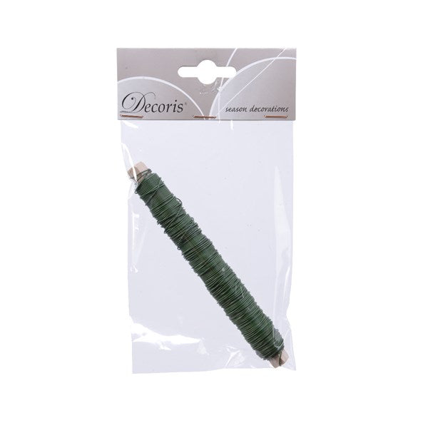 Wire iron laquered green