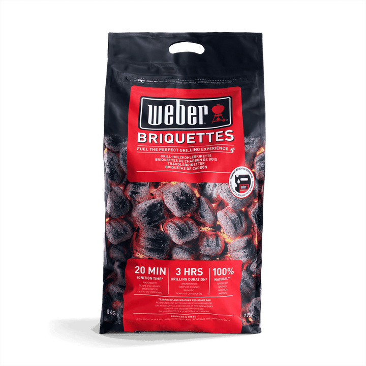 WEBER BRIQUETTES - 8KG