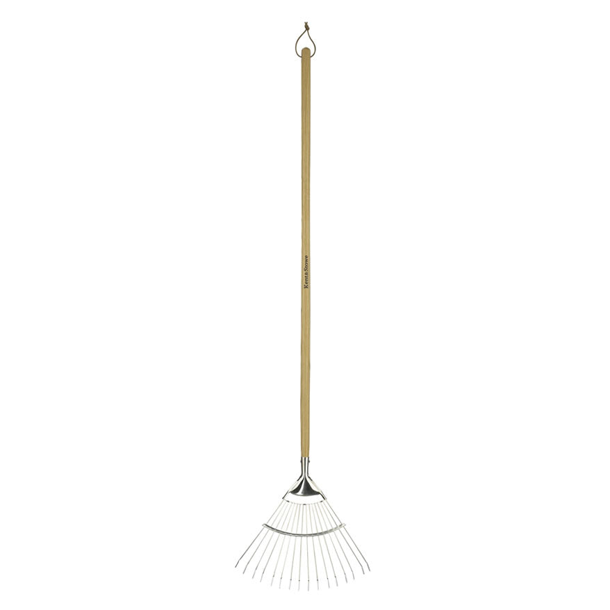 SS Long Handled Lawn/Leaf Rake