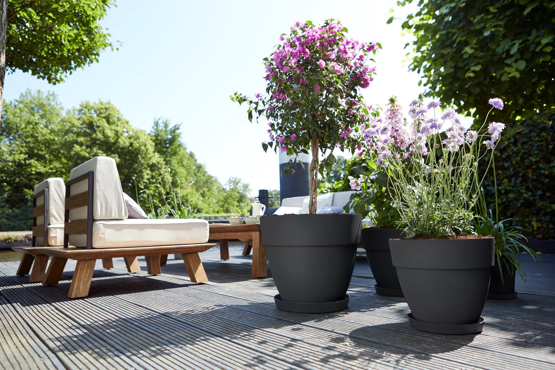 Vibia Campana Round Pot Ø35cm Anthracite