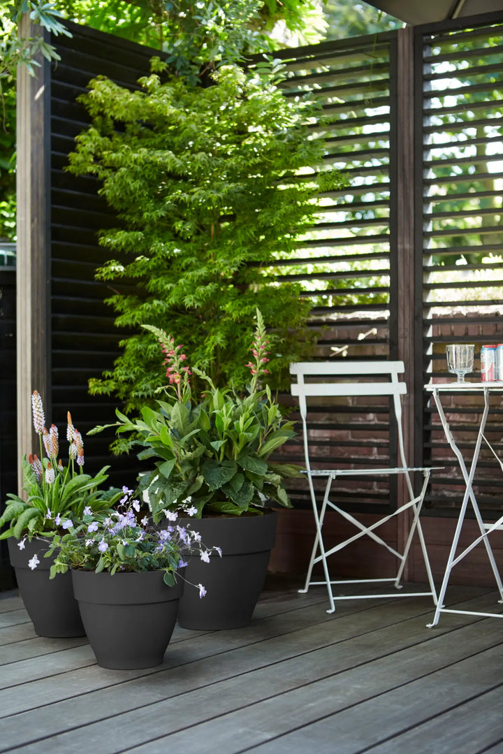 Vibia Campana Round Pot Ø35cm Anthracite