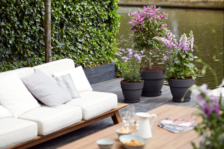 Vibia Campana Round Pot Ø35cm Anthracite