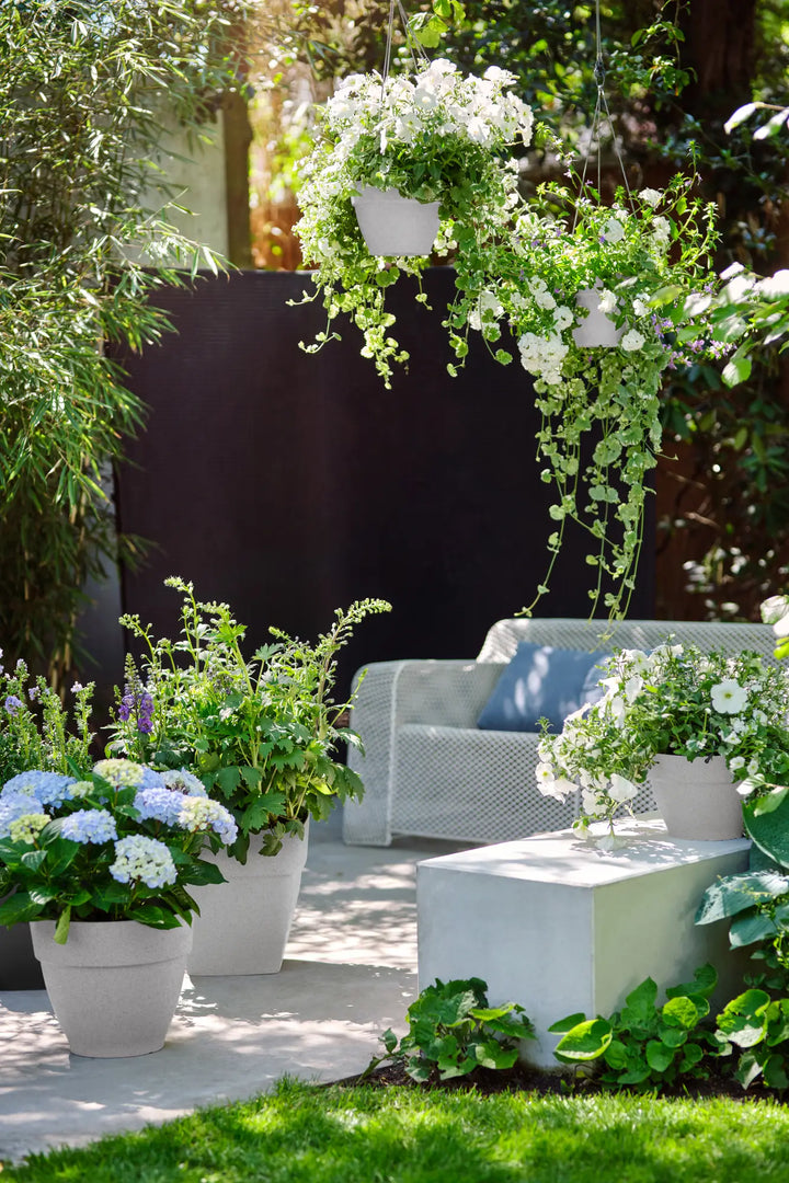 Vibia Campana Round Pot Ø35cm Living Concrete