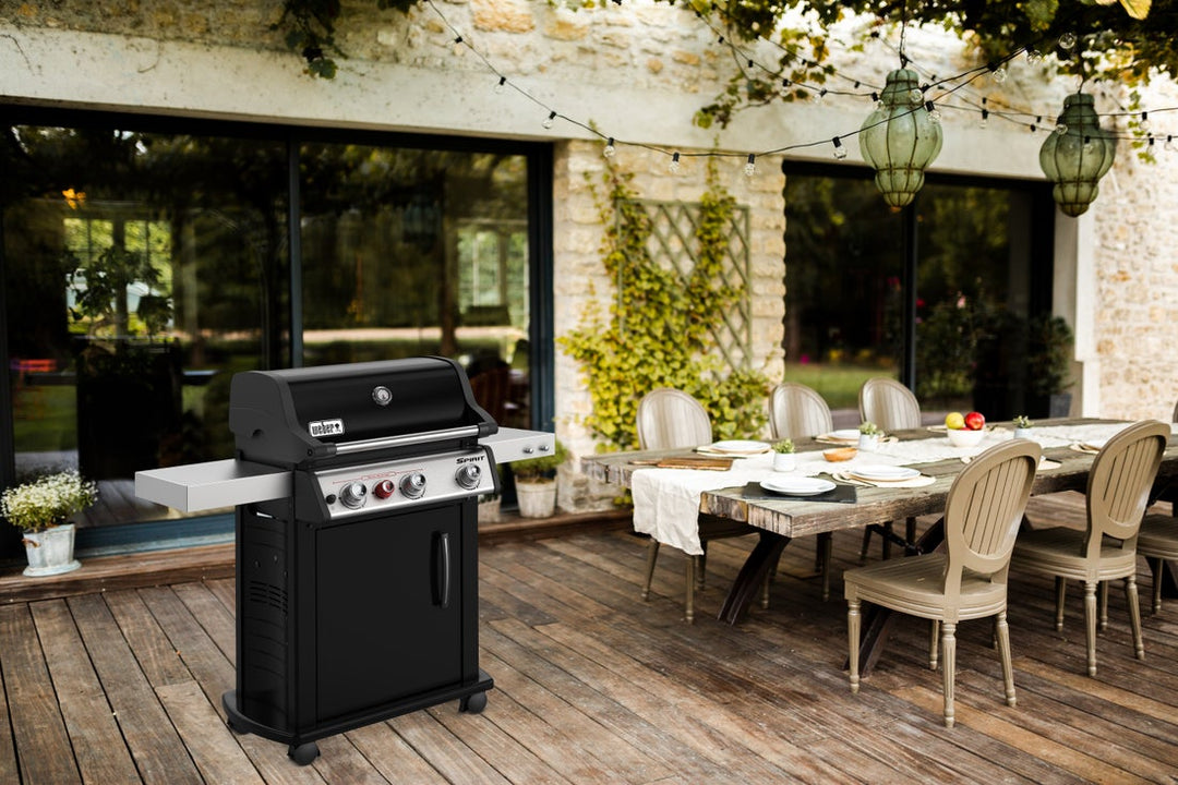 Weber Spirit E325s on a patio in Dublin