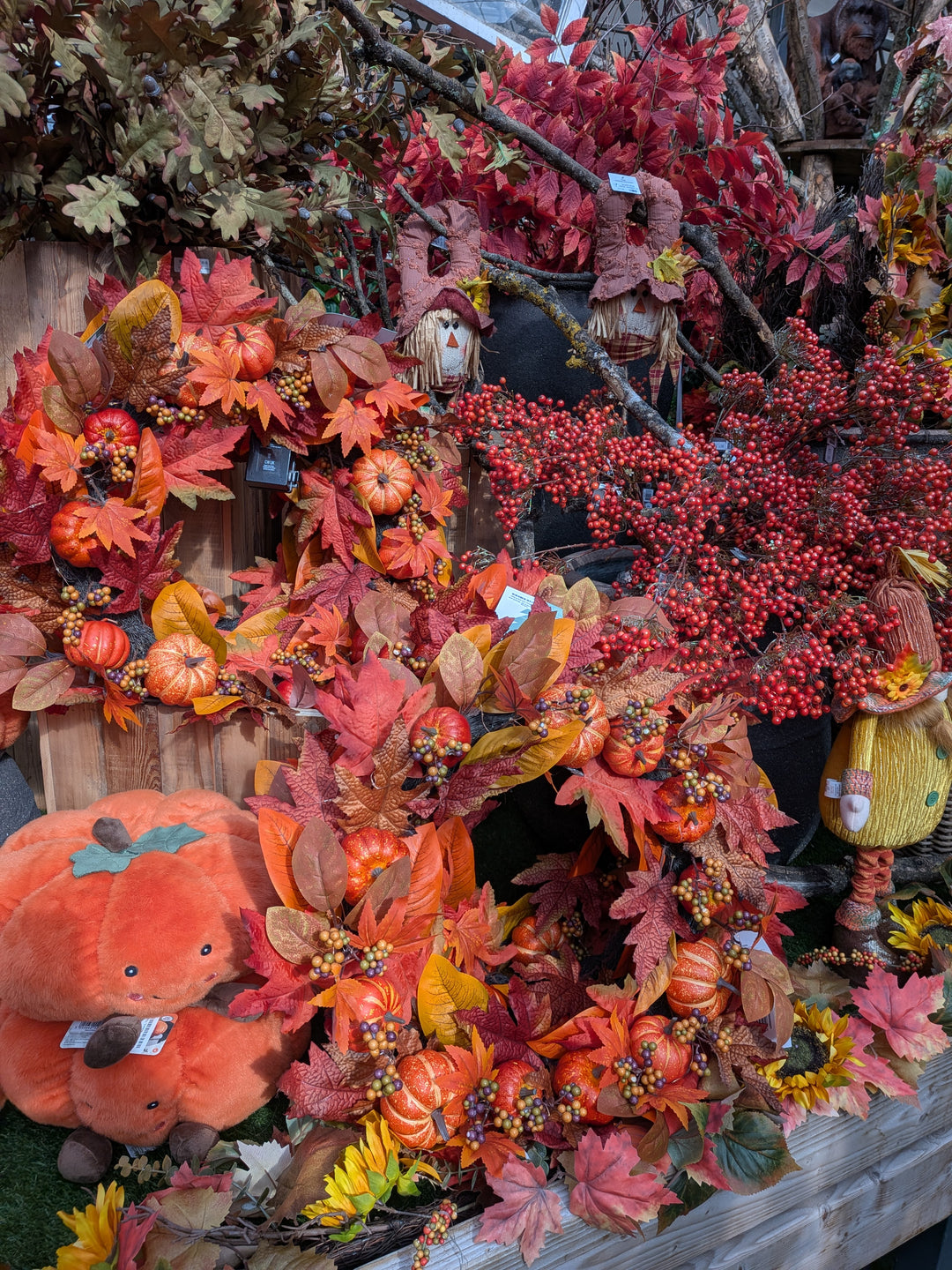 Autumn Wreath and Garlands