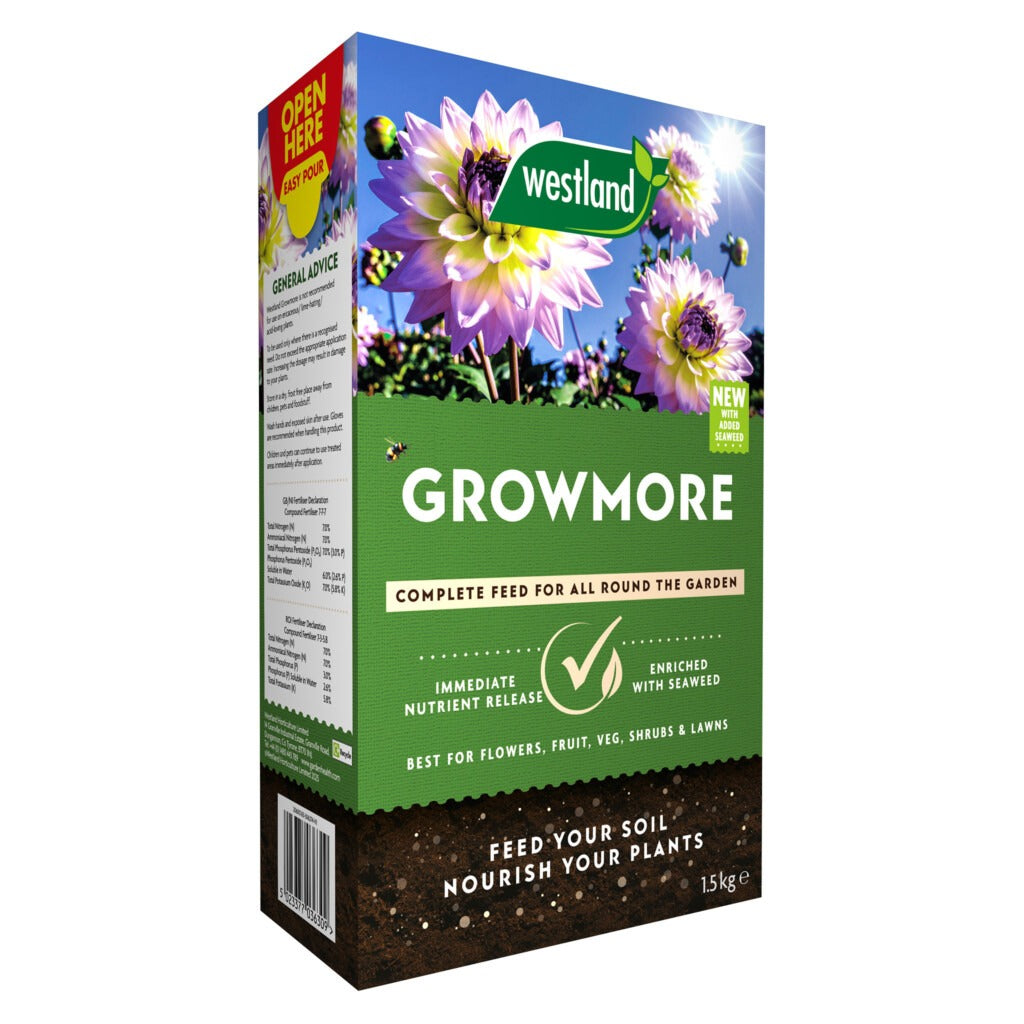 Westland Growmore 1.5Kg - Ferts And Chemicals - Windyridge Garden Centre