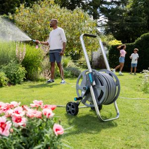Flopro Metal HD Hose Cart Set with Everyday Hose (50m)