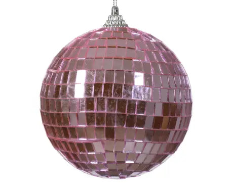 Baubles foam shiny fuchsia D.10cm