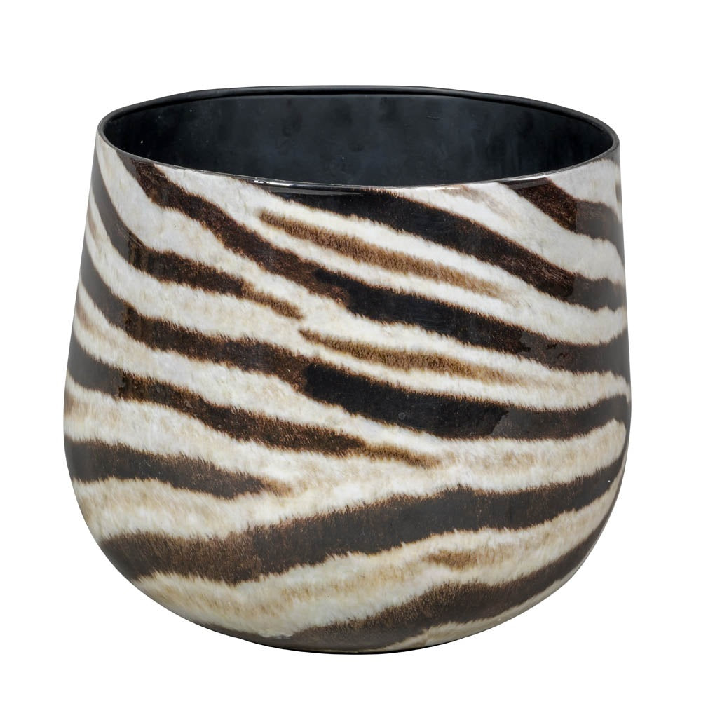Zebra 1-01 Ø25Cm H22.5Cm - Pots - Windyridge Garden Centre