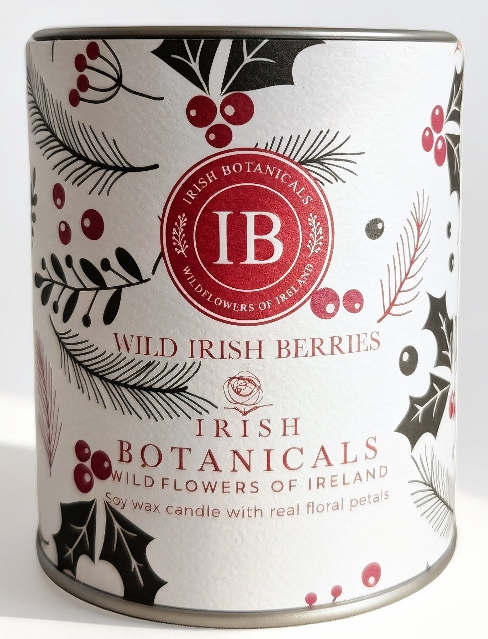 WILD IRISH BERRY TIN CANDLE