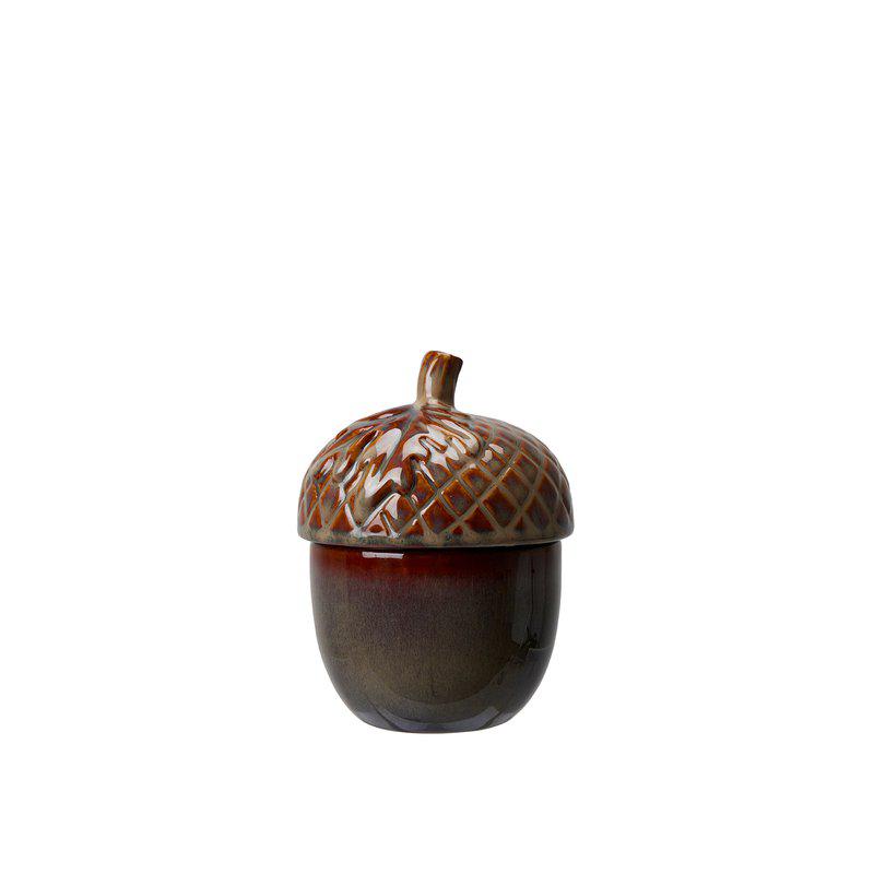 PINE CONE Candle  Brown Melange 10x14