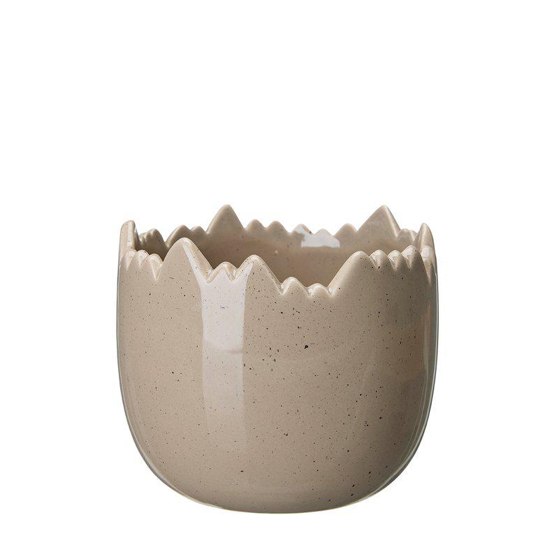 Mona Pot  Brown Melange Ø14 X H13Cm - Pots - Windyridge Garden Centre