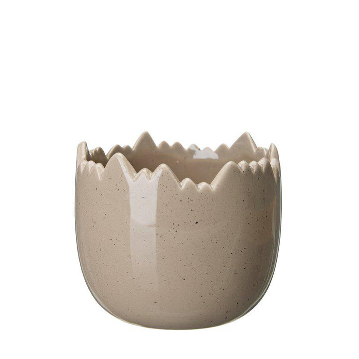 Mona Pot  Brown Melange Ø14 X H13Cm - Pots - Windyridge Garden Centre