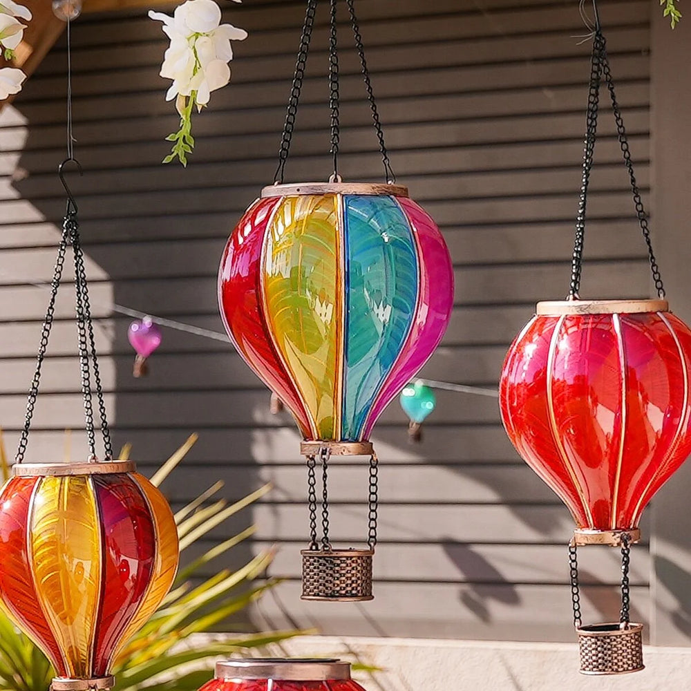 Rainbow Flaming Balloon - Outdoor Living - Windyridge Garden Centre