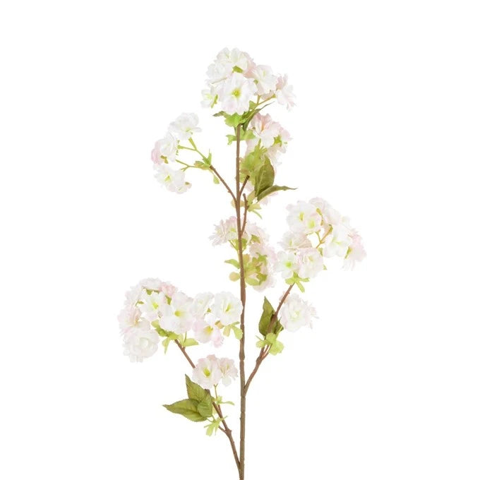 Cherry Blossom Spray White 92cm