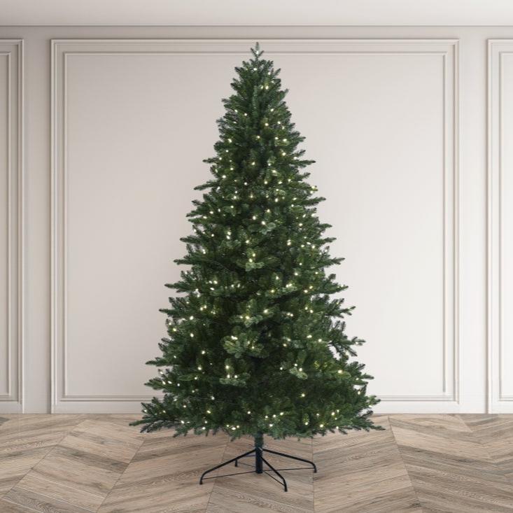 MERRIVALE FIR - 7.5ft Tree with 500 Warm White LED C3 bulbs