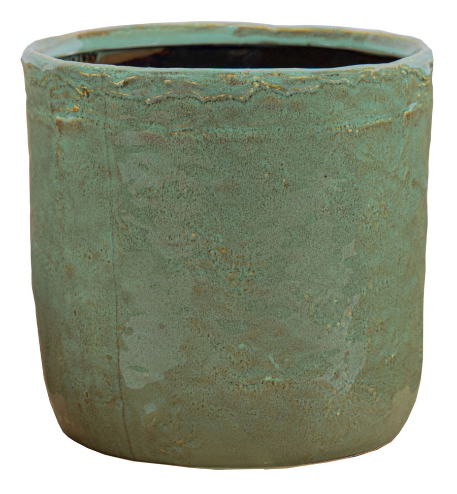 Village Pot Olive Ø8.5 H7.5 - Pots - Windyridge Garden Centre
