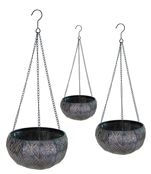 Amira Leaf Hanger Vintage Black  Ø29H17