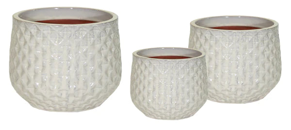 Portly Cld Wyber Beige Ø25 H20 - Pots - Windyridge Garden Centre