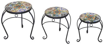 Malaga Planttable Black D26H33
