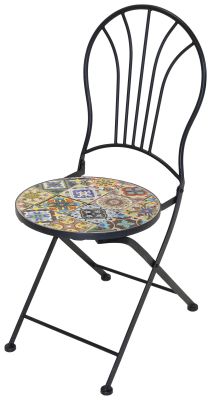 Malaga Bistro Chair Black D31H89