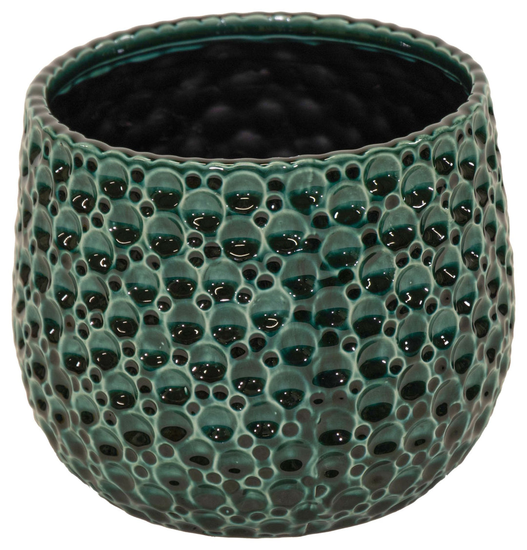 Drops Belly Pot Blue Ø17 H15 - Pots - Windyridge Garden Centre