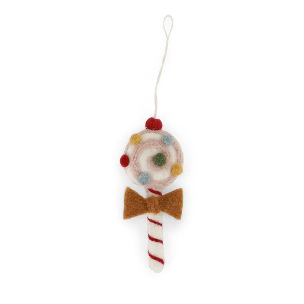 Christmas Candy w/Ochre Bow