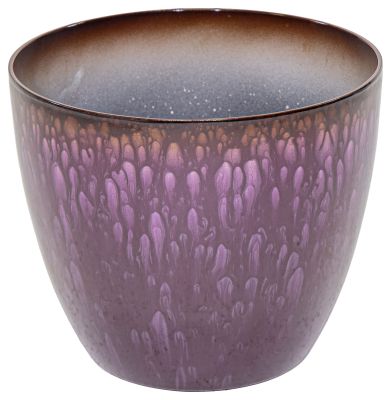 Bright Gloss Egg Purple Ø18 H15 - Pots - Windyridge Garden Centre