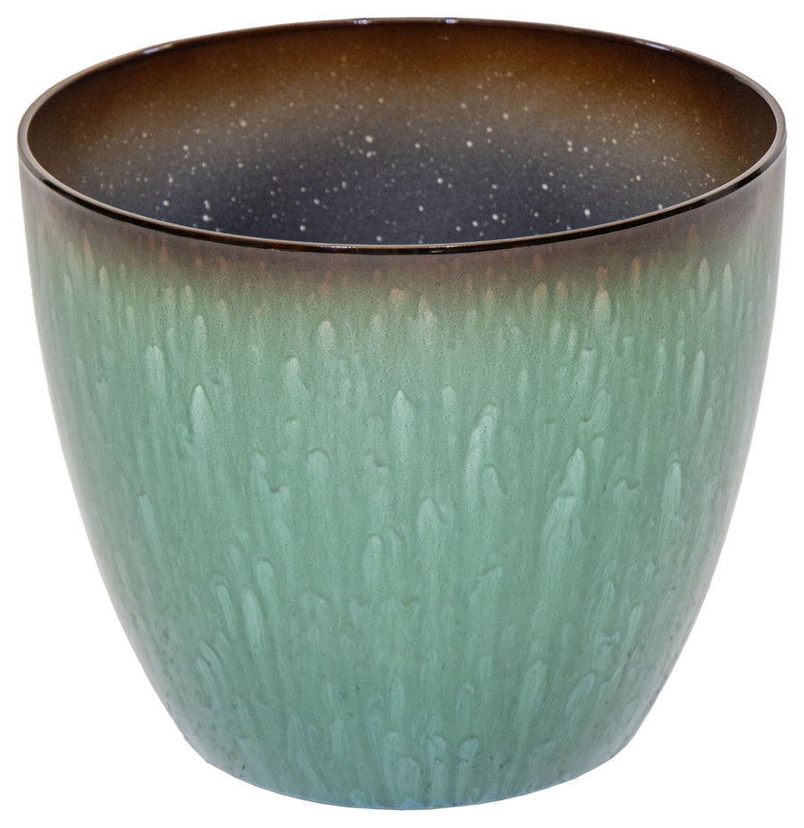 Bright Gloss Egg Jade Ø18 H15 - Pots - Windyridge Garden Centre