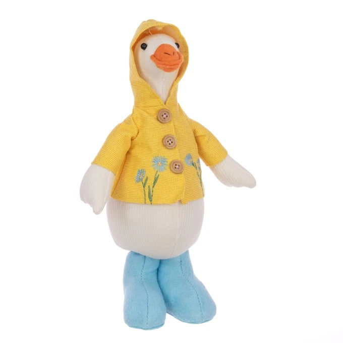 Duck In Yellow Coat 34Cm - Easter - Windyridge Garden Centre