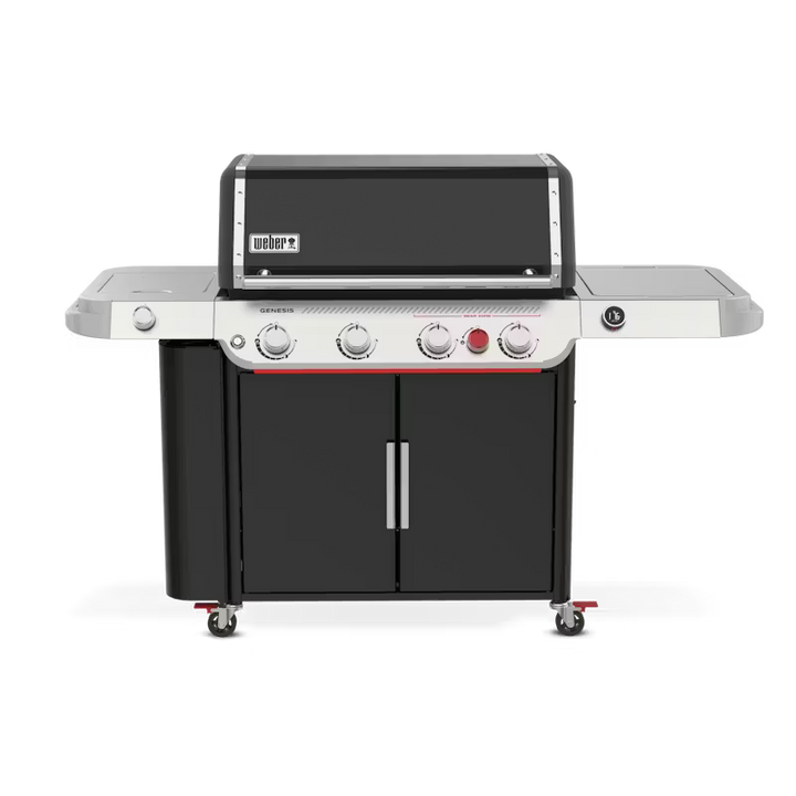 Weber Genesis gas grill on a white background