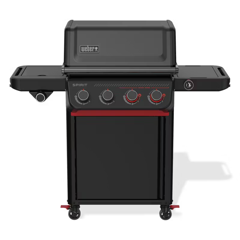 Weber Spirit EPX Steath grill on a white background