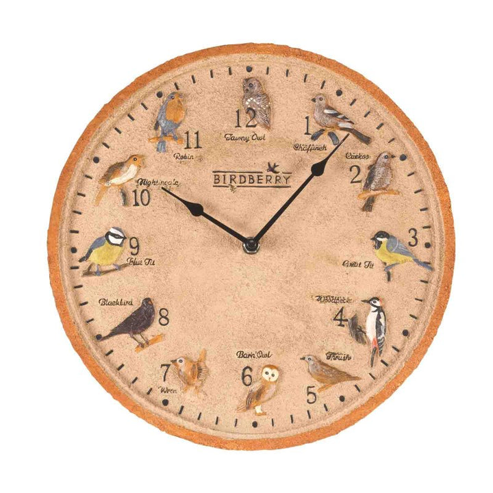 12In Birdberry Wall Clock - Garden Ornaments - Windyridge Garden Centre