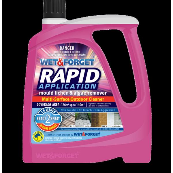 Wet & Forget 1.4Ltr Rapid Application Refill - Ferts And Chemicals - Windyridge Garden Centre
