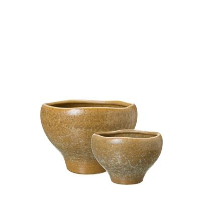 Ajla Pot  Brown Melange Ø28 X H20Cm - Pots - Windyridge Garden Centre