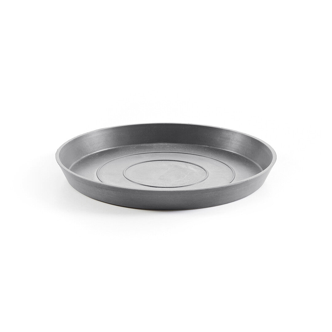 Ecopots Round Saucer Grey