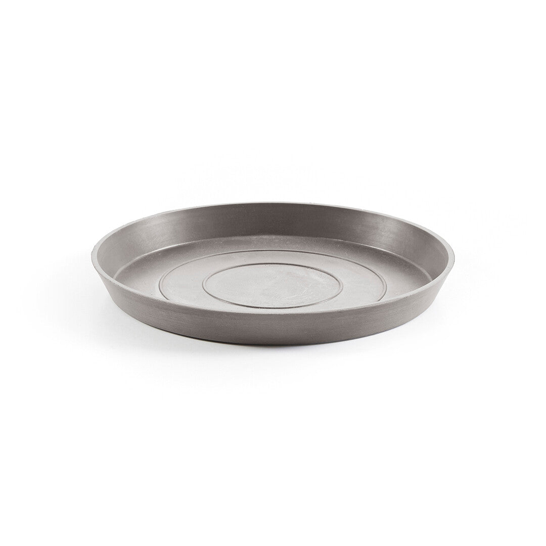 Ecopots Round Saucer Taupe