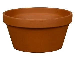 Traditional Terracotta Bowl KUL Ø26.2cm H12.6cm