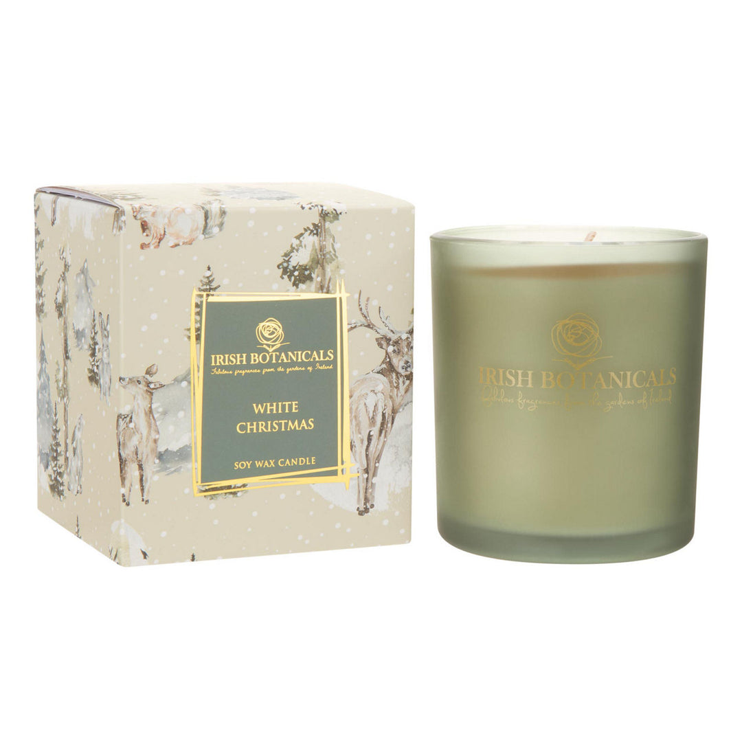 WHITE CHRISTMAS JAR CANDLE