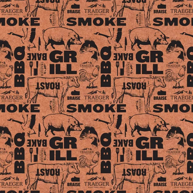 TRAEGER x OREN PINK BUTCHER PAPER 18in X 150 In (46x457cm)