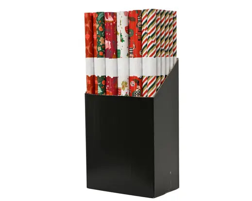 Giftwrapping paper  assorted L.200cm x W.70cm x H.0.01cm