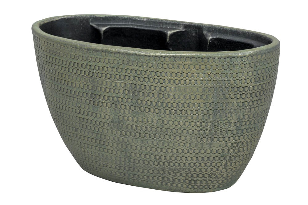 Boaz 1-06A Green Ø29Cm/W15Cm/H17Cm - Pots - Windyridge Garden Centre