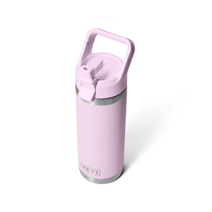 YETI RAMBLER 18 OZ COLOUR STRAW BOTTLE CHERRY BLOSSOM