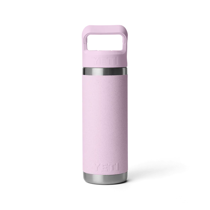 YETI RAMBLER 18 OZ COLOUR STRAW BOTTLE CHERRY BLOSSOM