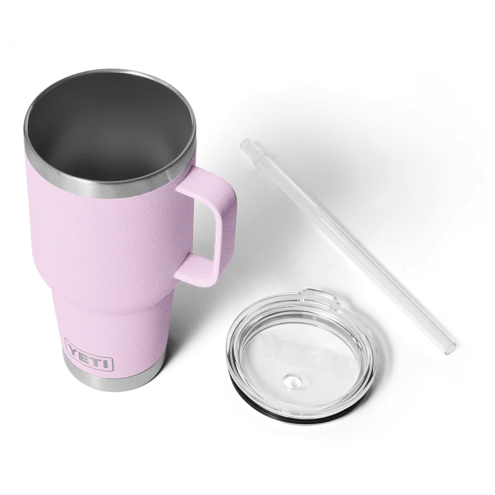 YETI RAMBLER 35 OZ STRAW MUG CHERRY BLOSSOM