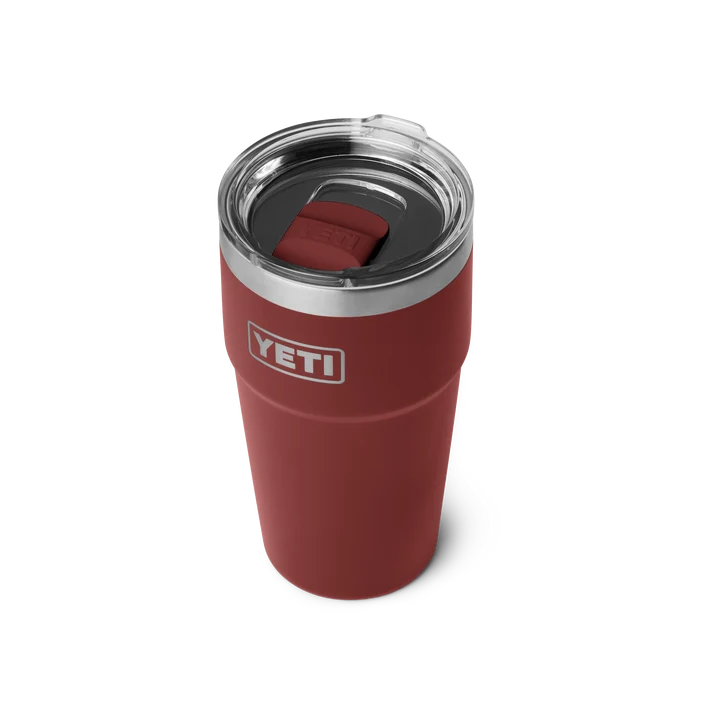 YETI RAMBLER 20 OZ STACKABLE CUP MS STAG RED